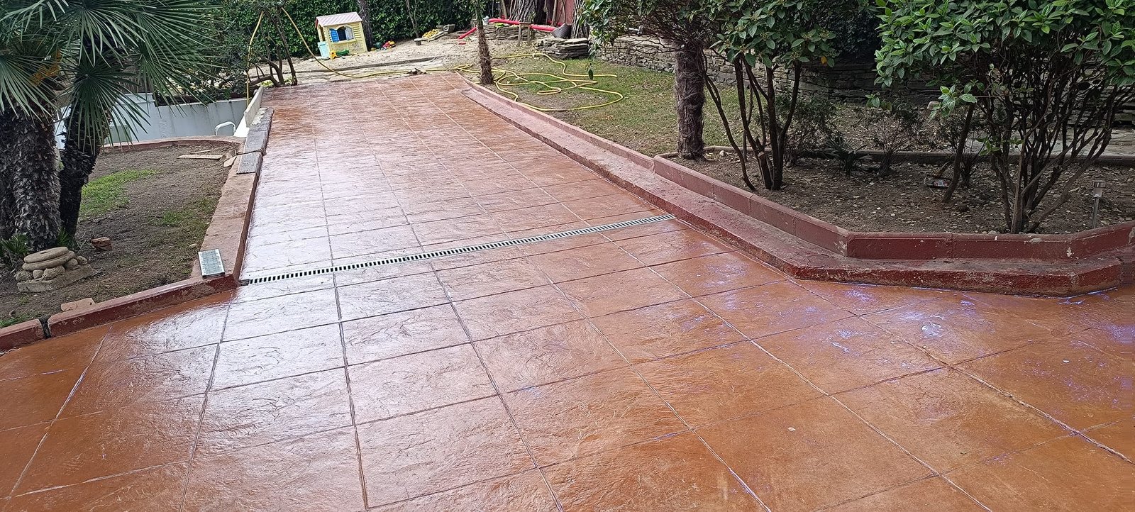 Proyecto hormigón impreso en Toledo