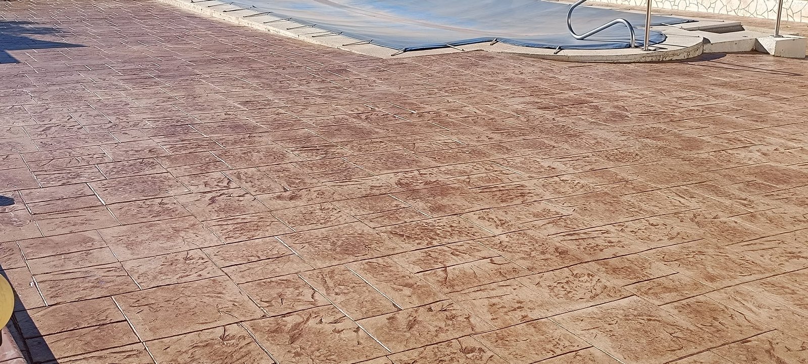 Trabajo de hormigón impreso